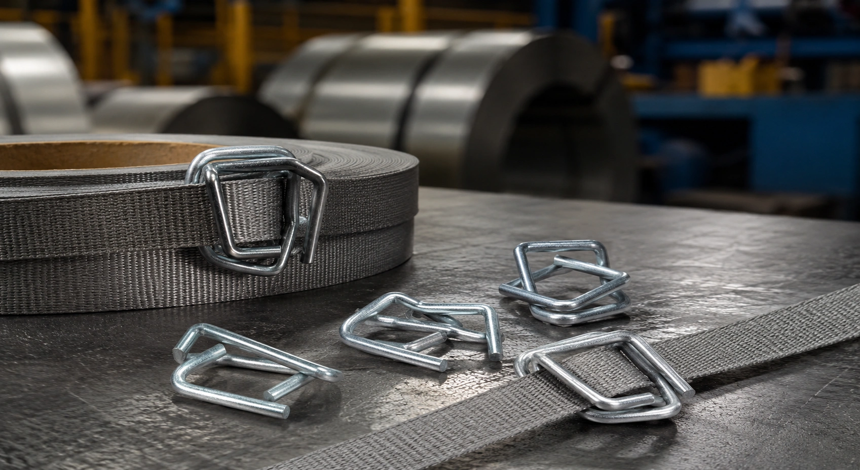 GI Wire Buckle Exporter Italy — Greenstrix Industrial Packaging